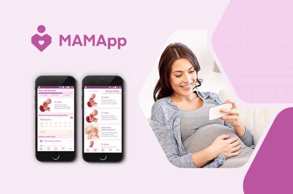 Aplikaci pro těhotné MAMApp už používá každá druhá těhotná v Česku